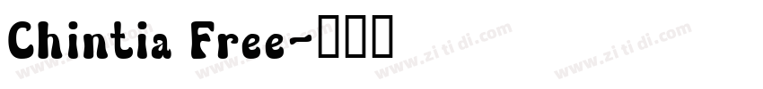 Chintia Free字体转换